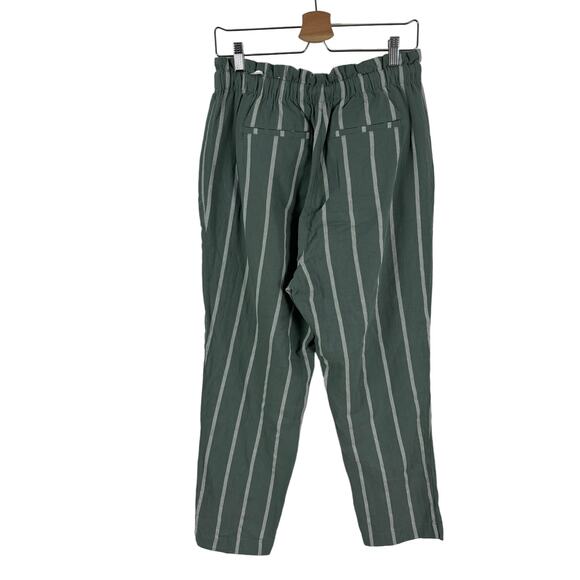 LOFT Paperbag Waist Pants Business Casual Neutral Medium - Picture 2 of 7